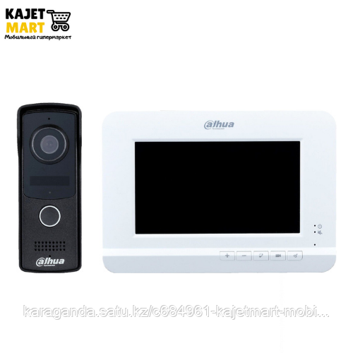 Комплект видеодомофона VTO2010D-VTH2020DW