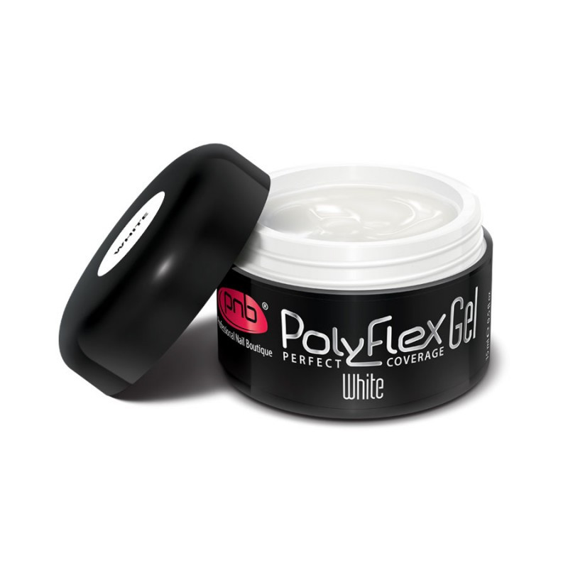 УФ/ЛЕД Полифлекс гель белый/UV/LED PolyFlex Gel White, 15 мл. - фото 1 - id-p84781005