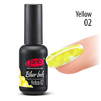Аква-чернила для дизайна ногтей PNB / Blur ink № 2 "Yellow"