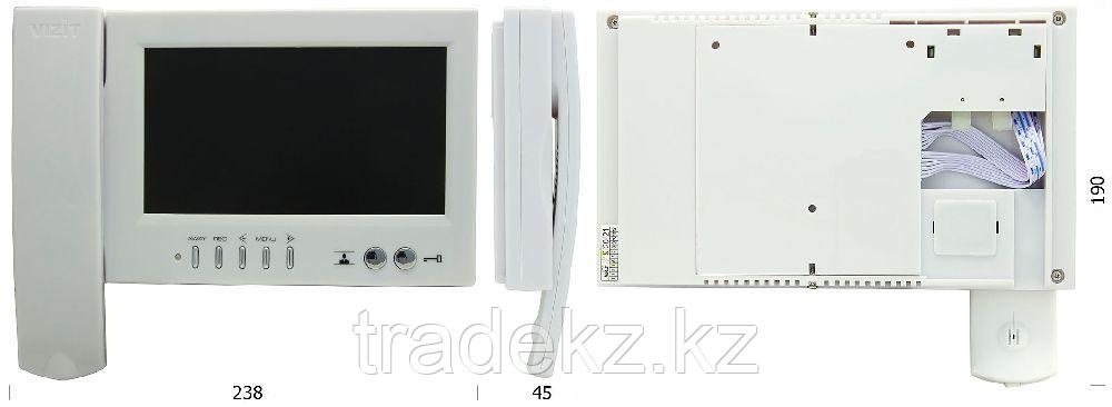 VIZIT M468MW монитор домофона цветной с памятью (блок питания в комплект не входит) - фото 3 - id-p84804253