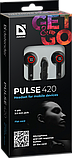 Defender 63424 Гарнитура для смартфонов Pulse 420 черный + красный, фото 5