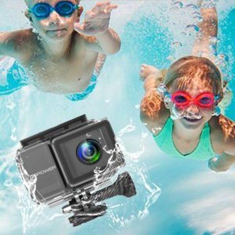 Action-камера с оптическим стабилизатором изображения DBPOWER EX7000 PRO 4K с touch-screen - фото 5 - id-p84815901