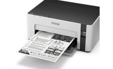 Epson C11CG95405 Принтер струйный ч/б M1100, A4, 1440x720dpi, 32стр/мин, USB 2.0, - фото 1 - id-p84823076