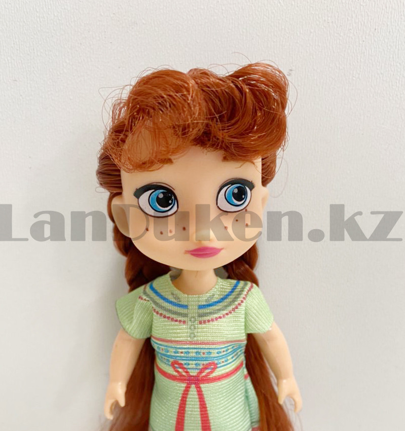 Кукла принцесса мини маленькая Анна Холодное сердце (Frozen) NO.205 02 12,5 см - фото 3 - id-p84839184