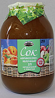Сок абрикосово-яблочный Agros BT, 2,0 л.