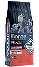 1891 Monge Bwild Dog, Монже низкозерновой корм для щенков всех пород с мясом оленя, уп.12кг.