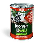 2645 Monge BWild GF, All Bread Adult Turkey, влажный корм для взрослых собак всех пород, индейка, банка 400гр.