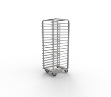 Тележка для печи MIWE разборная из нержавеющей стали Арт. 14-wz8020-30