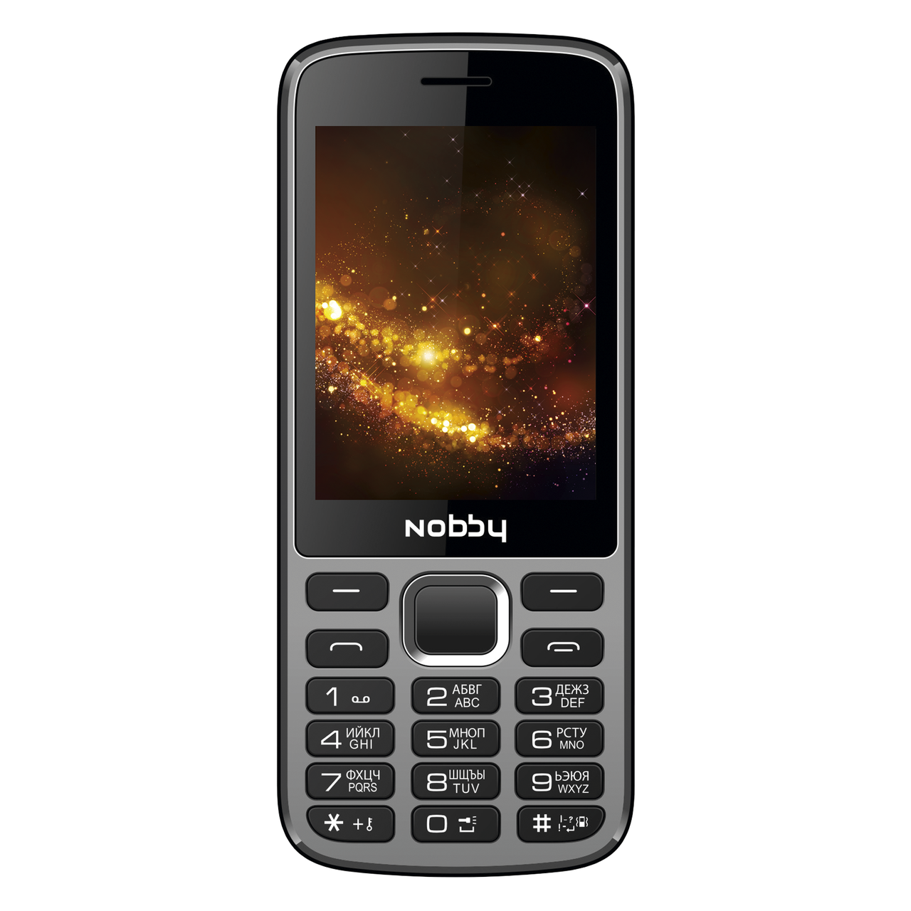 Мобильный телефон Nobby 300 серо-чёрный - фото 2 - id-p84810670