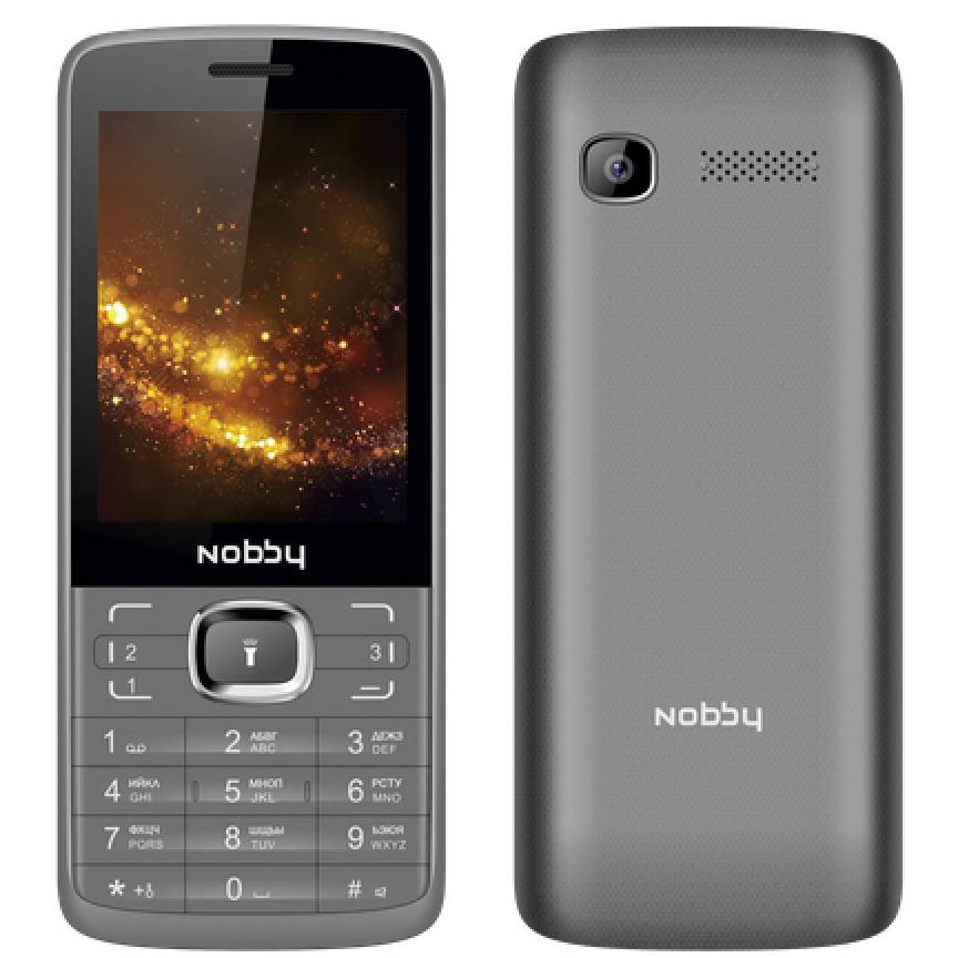 Мобильный телефон Nobby 330T серо-черный, фото 1