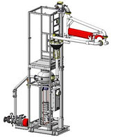 Эстакада налива нефтепродуктов АСН-5ВГ модуль Ду100 (верхний налив в автоцистерны)