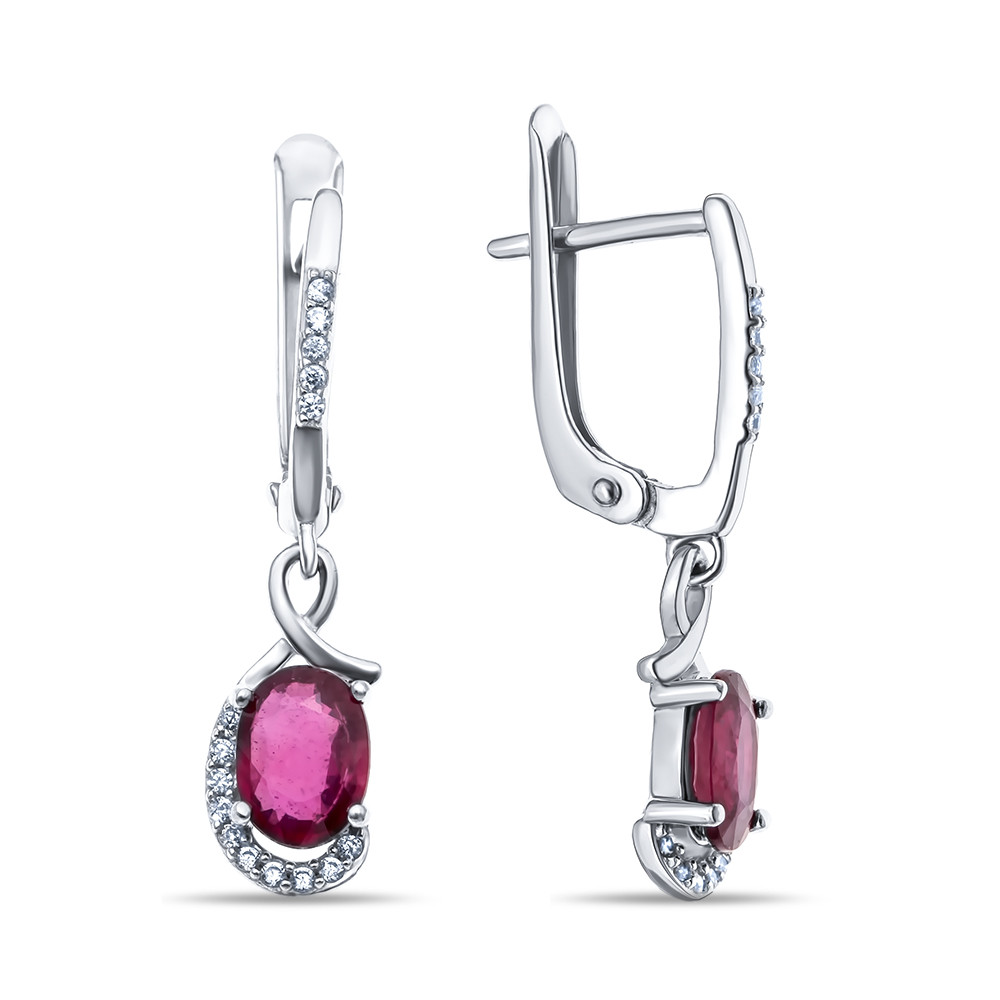 Серьги Teosa серебро с родием E-DRGR00816-RB