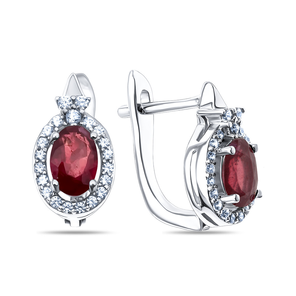Серьги Teosa серебро с родием E-DRGR00768-RB