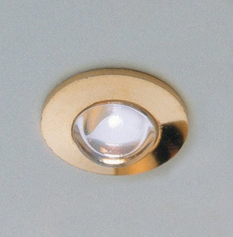 Линза для паровой комнаты Cariitti CR-05 Led (Золото, линза прозрачная, без источника света, IP67) - фото 3 - id-p84867218