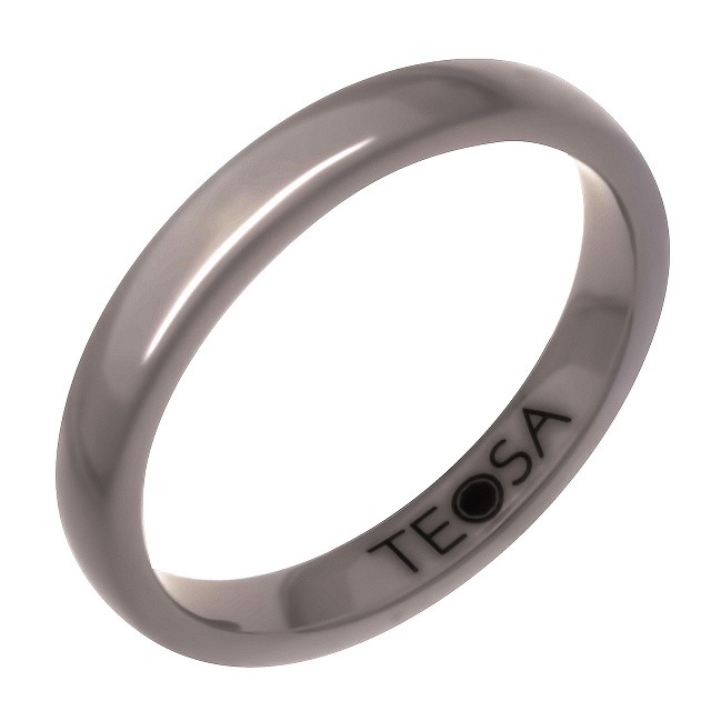 Кольцо Teosa серебро без покрытия, керамика, ZCP-097-G размеры - 16,5 17 17,5
