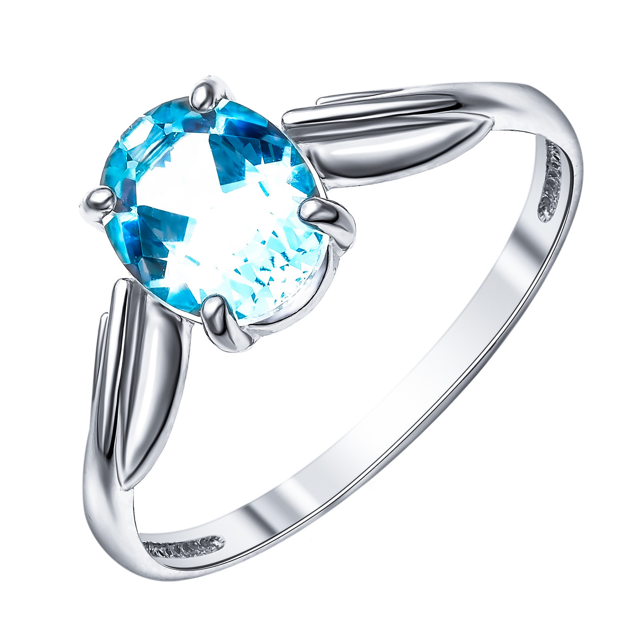 Серебряное кольцо с топазом Teosa К620-3226Т