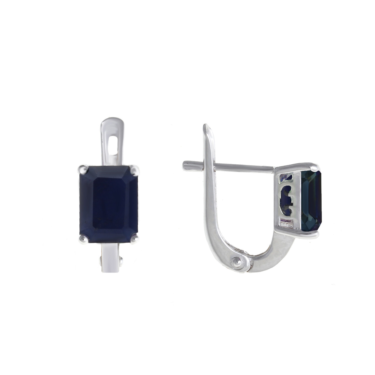 Серьги Teosa серебро с родием E-DRGR00555-SP
