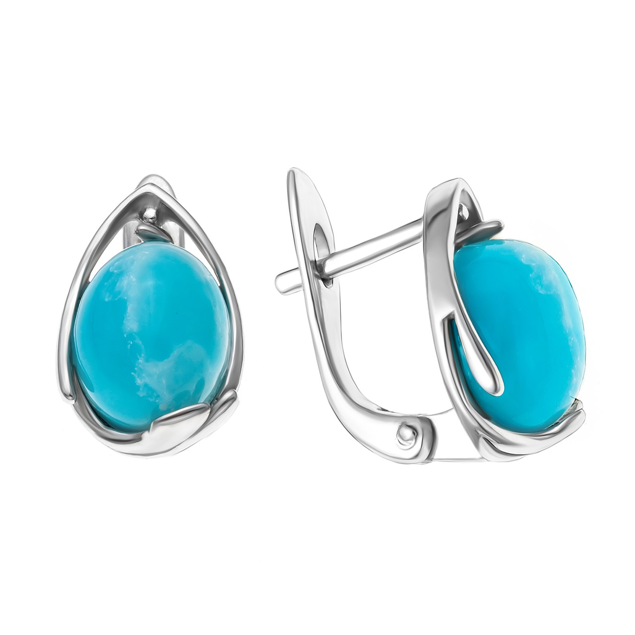 Серебряные серьги с ларимаром Darvin 929Y11065aa