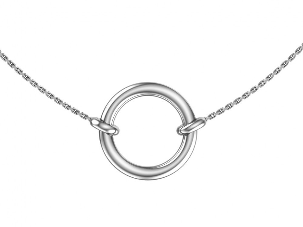 Серебряное колье ЗОЛОТЫЕ КУПОЛА 0320351-00245