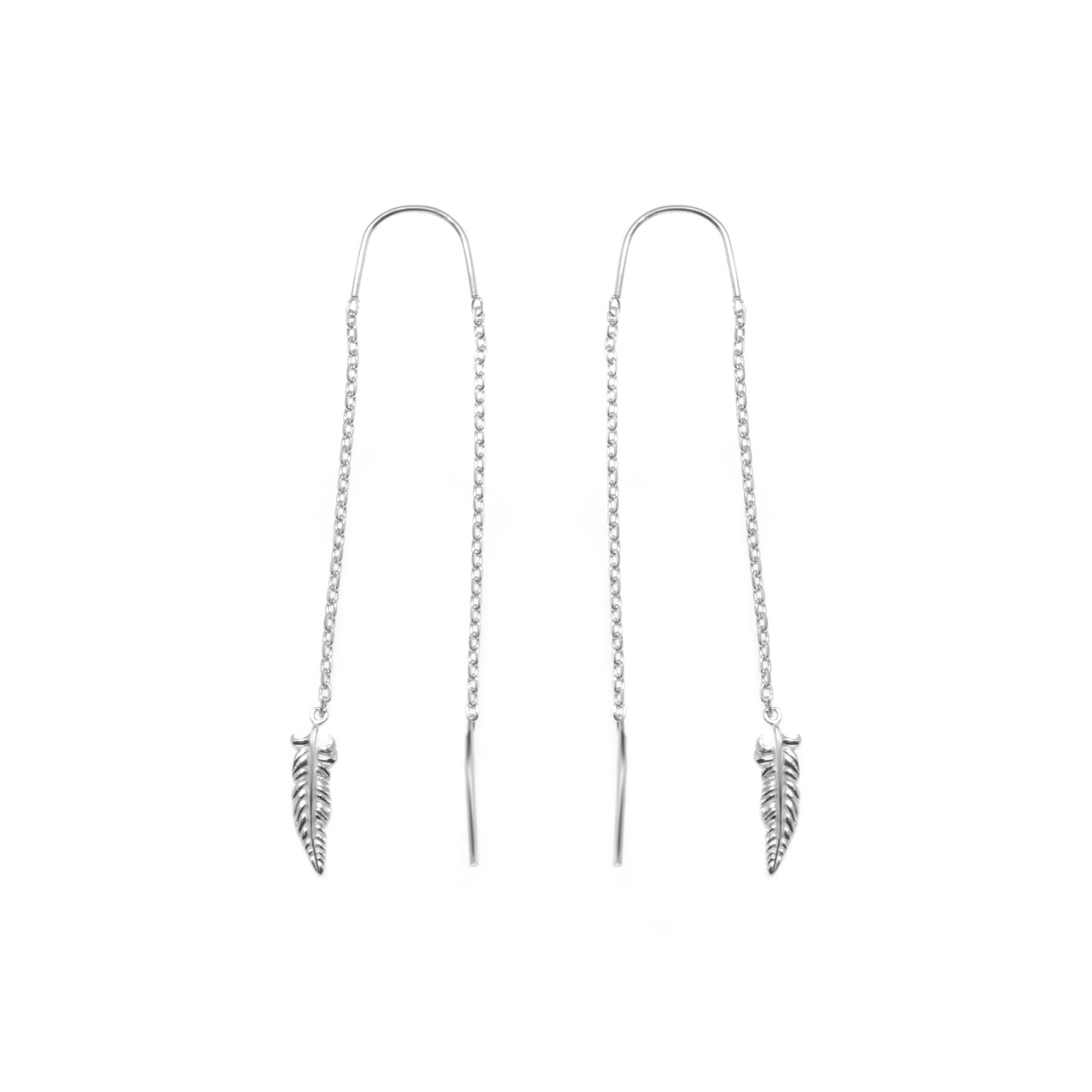 Серьги TEOSA серебро с родием, без вставок 0221279-00245