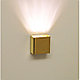 Светильник для паровой комнаты Cariitti SY SQ (Золото, IP67), фото 2