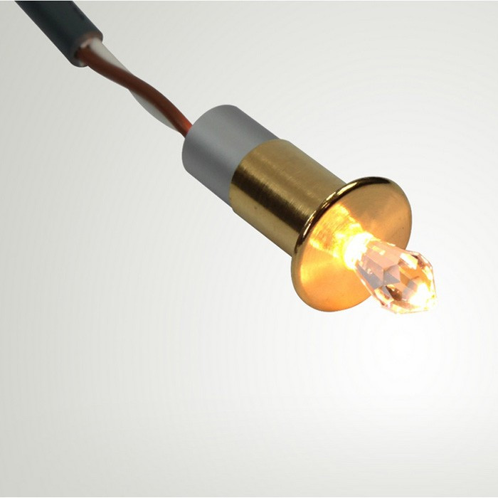 Хрустальная насадка для русской бани Cariitti CR-12 (Золото, длина кристалла-12 мм, IP67, без источника света) - фото 2 - id-p84867382