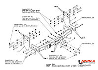 Фаркоп на Mercedes Sprinter 2006-