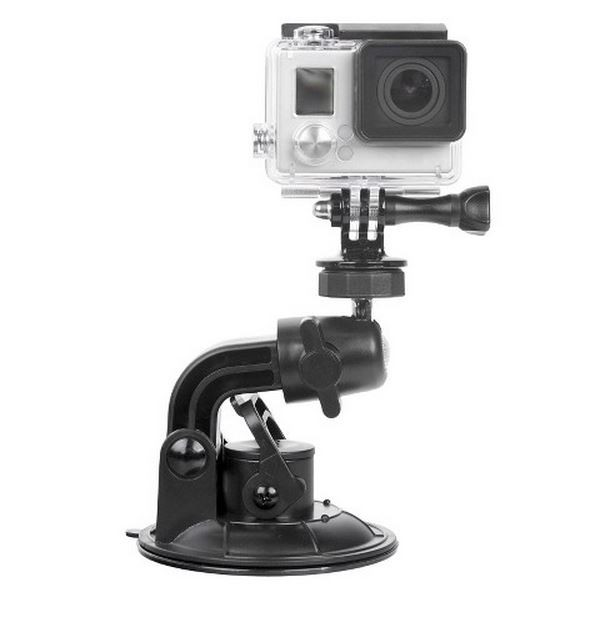 Вакуумное крепление (присоска) для GoPro/все модели Hero 1/2/3/4/HD-black /white/silver