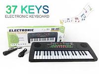 Электропианино детское KEYBOARD SD-331 с микрофоном и 37 клавишами