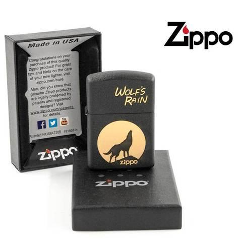 Зажигалка бензиновая ZIPPO (Вожак стаи) - фото 1 - id-p84892312