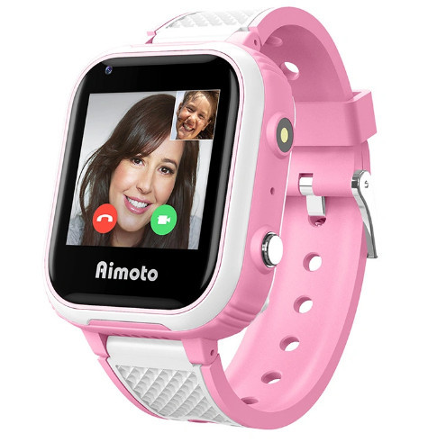 Детские смарт-часы Aimoto Pro Indigo 4G розовый, фото 1