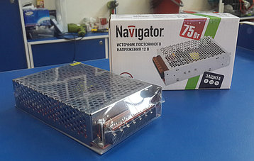 Блок питания Navigator ND-P75-IP20-12V 75W