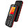 Мобильный телефон Texet TM-124 черный-красный, фото 2