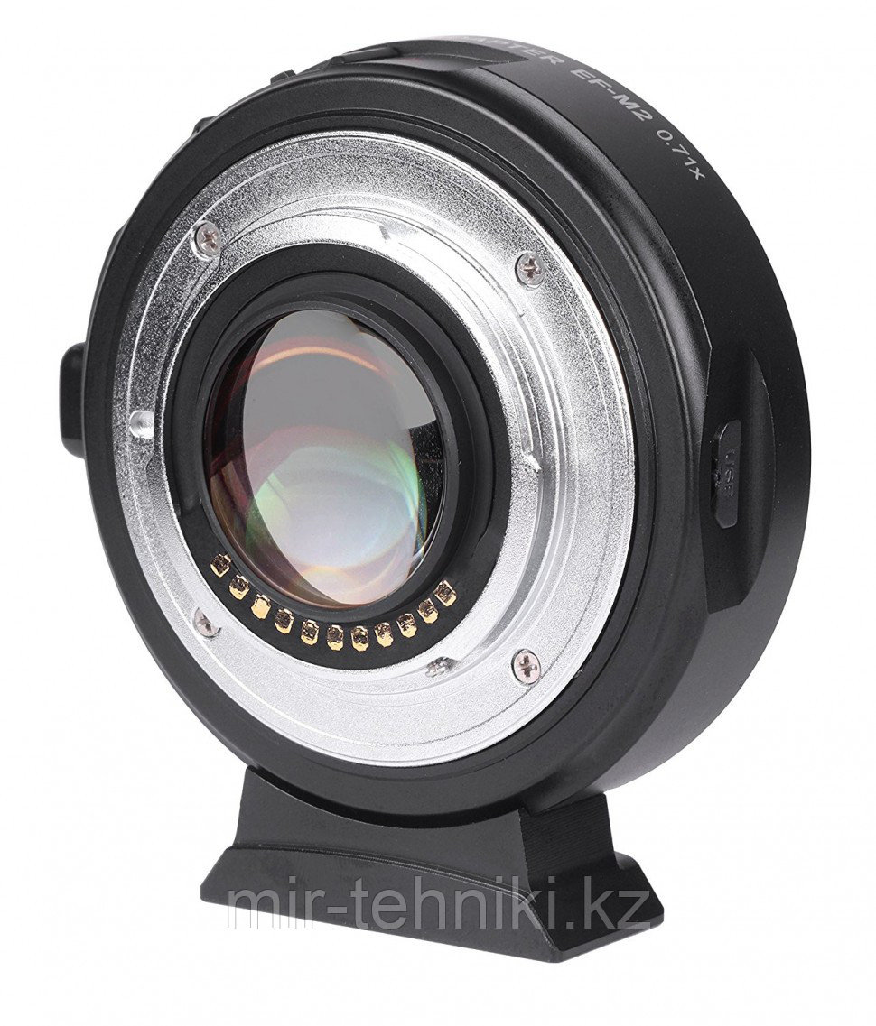 Переходник c автофокусом Viltrox EF-M2 II Speed Booster 0.71x (Canon EOS EF Lens на M4/3 Mount) - фото 2 - id-p84928316