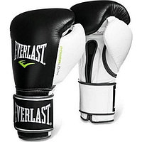 Боксерские перчатки-лапы Everlast чёрно-белые