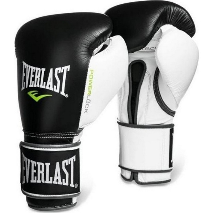 Боксерские перчатки-лапы Everlast чёрно-белые - фото 1 - id-p71375012