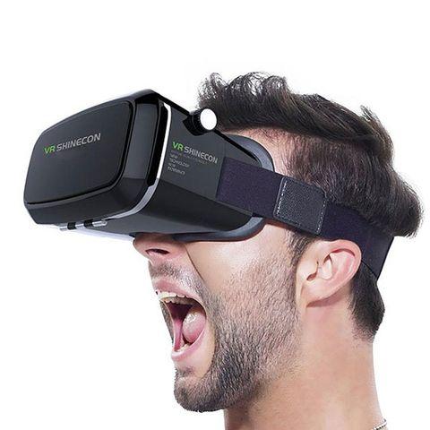 Комплект для игр в виртуальной реальности VR SHINECON 360° + bluetooth-геймпад + наушники-молния - фото 2 - id-p84943677