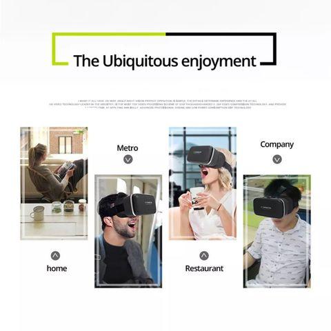 Комплект для игр в виртуальной реальности VR SHINECON 360° + bluetooth-геймпад + наушники-молния - фото 5 - id-p84943677