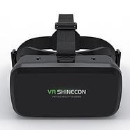 Комплект для игр в виртуальной реальности VR SHINECON 360° + bluetooth-геймпад + наушники-молния, фото 4