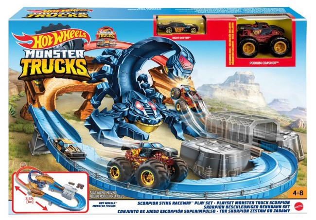 Игровой набор Hot Wheels Жало Скорпиона серии Monster Trucks (GNB05)