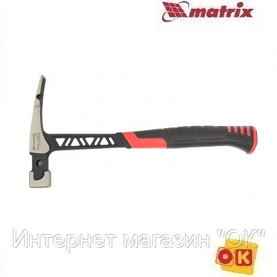Молоток каменщика 680 г, цельнокованый, MATRIX 10632, фото 2