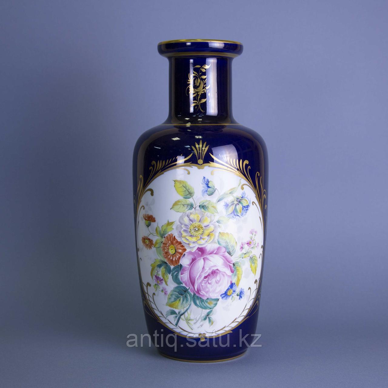 Парадная ваза Франция, Лимож. Середина ХХ века - фото 1 - id-p84978331