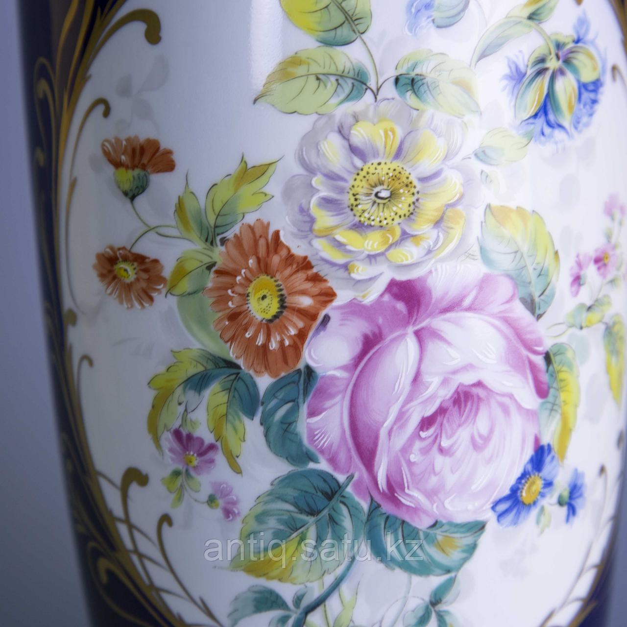Парадная ваза Франция, Лимож. Середина ХХ века - фото 5 - id-p84978331