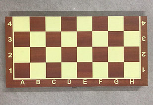 Набор шахматы и шашки деревянные 34 х 34 см