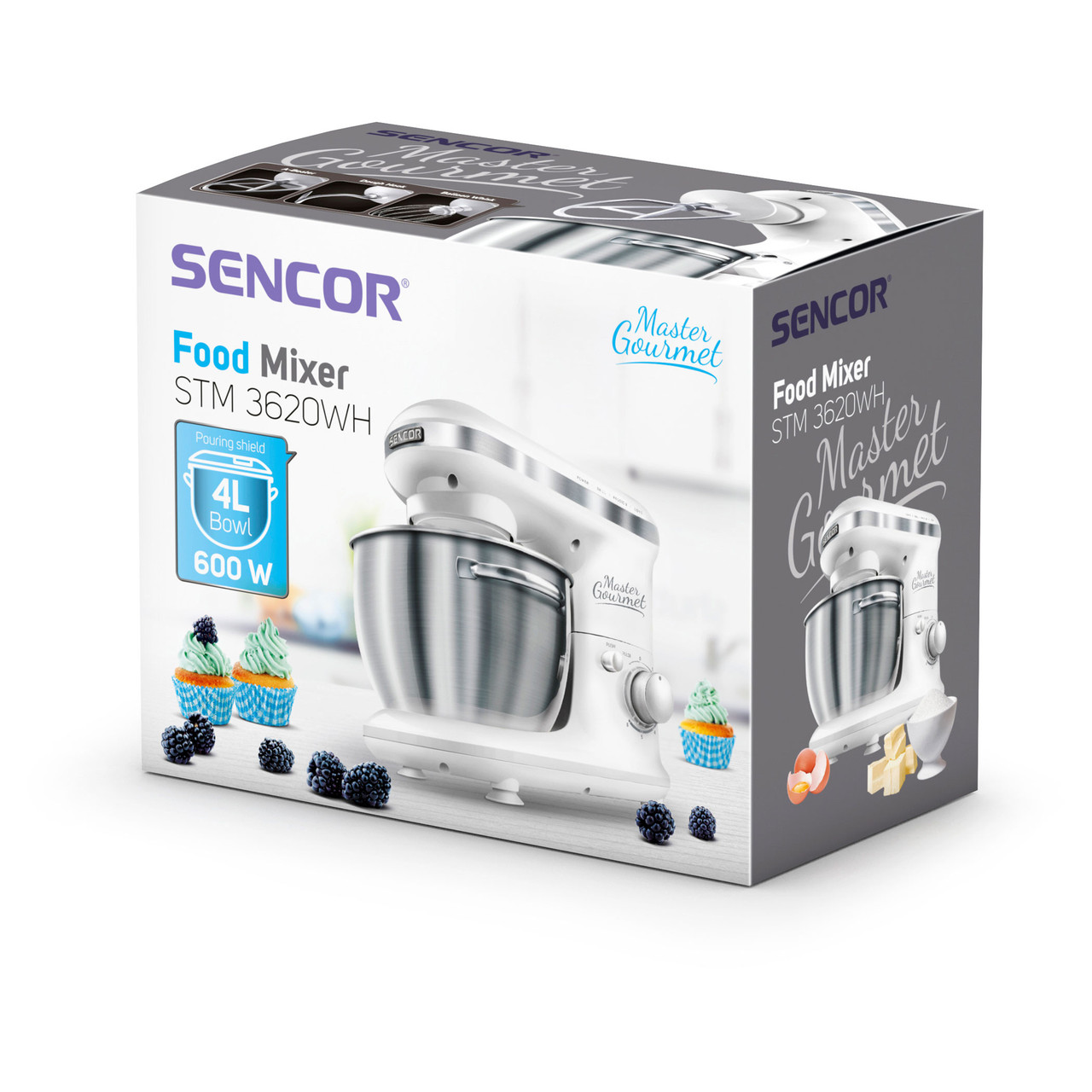 Кухонная машина Sencor STM 3620WH - фото 3 - id-p84810485