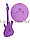 Детская гитара музыкальная с 4 струнами с световой подсветкой Холодное сердце music guitar No.929-5, фото 5