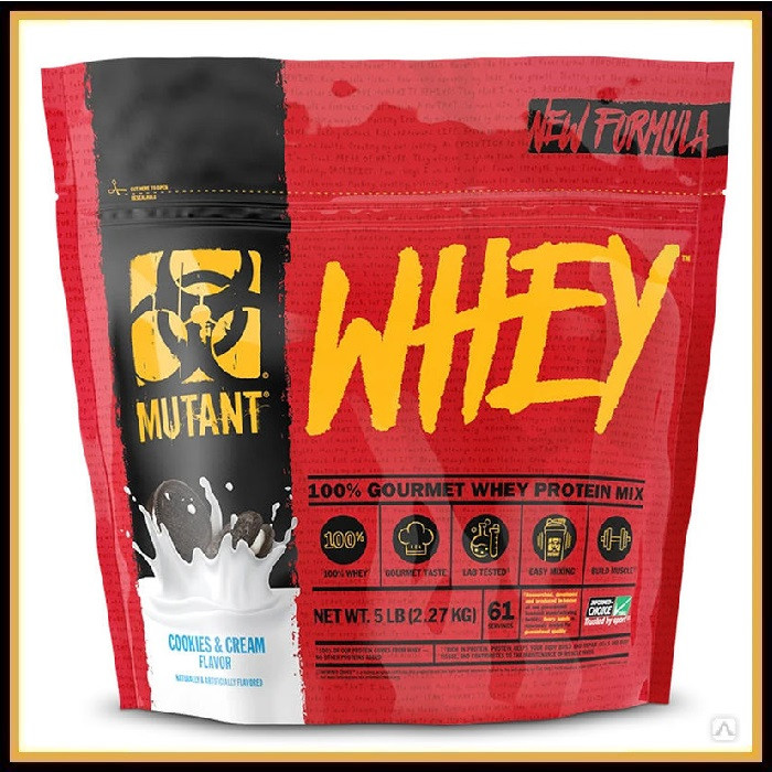 Сывороточный протеин MUTANT WHEY 2270 г «Шоколадный торт»