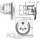 Противоток AquaViva WTB300T 60 м3/ч (380В) под бетон/лайнер, фото 7