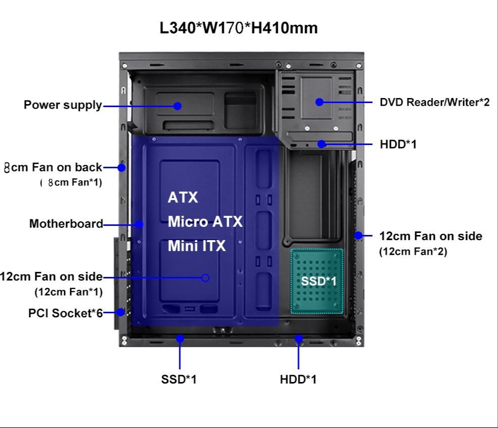 Компьютерный кейс USB 3.0 - фото 5 - id-p84887199