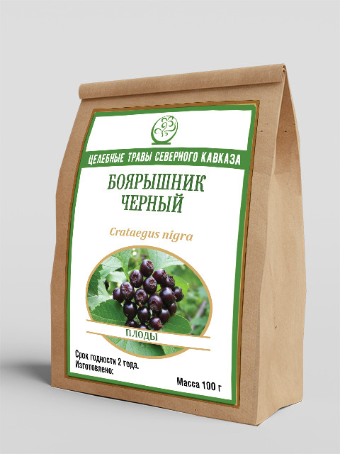 Боярышник чёрный (плоды) 100 г